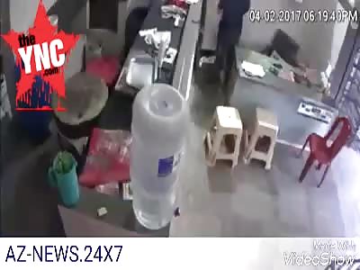 10 members of a gang attacked on shopkeeper 