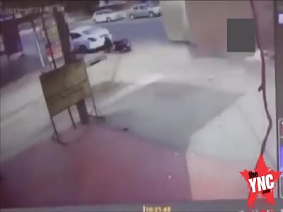 little girl crushed by a truck container 