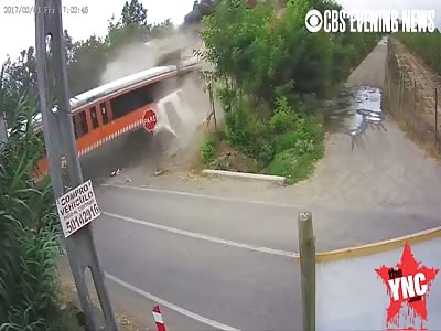 2 people are dead after a train crashed 