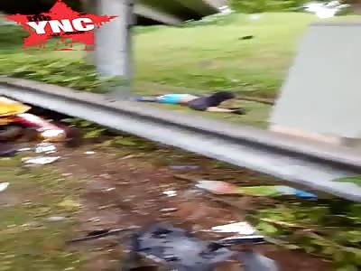 2 Dead when  Van Collides With 9 Motorcycles