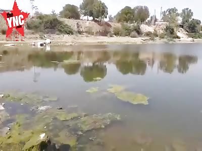 old man drowned in the river 