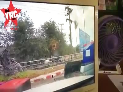 a youth dies when truck looses its breaks