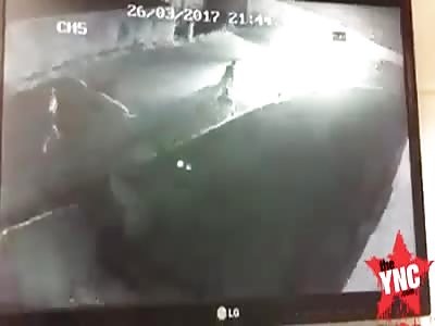 British shopkeeper gets beaten up with crowbars and run over by thugs