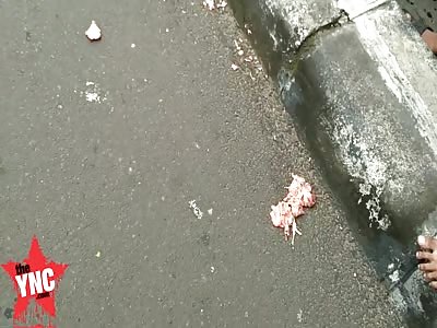 her brain is all over the road 