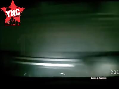 Russian youth killed when tuck smashes into his car