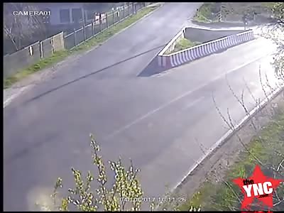 a Buddhist monk dies by a truck