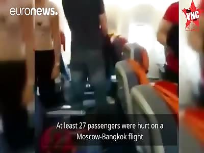 shocking Turbulence  aftermath scene 