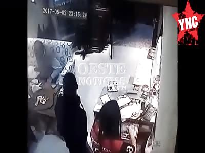 Retired spy agent gets murdered at a pizza shop 