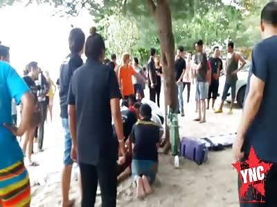 woman hit by lightning and then died