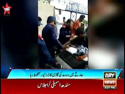 man dies in his pick up because other mans poor driving 