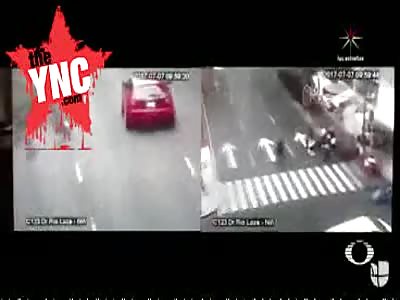 a policeman went for a ride in Mexico City