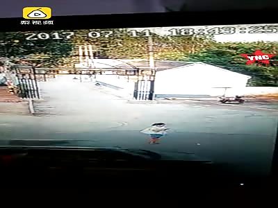 Speeding car kills woman