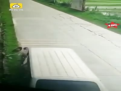 peasant woman dies in a brutal car crash 