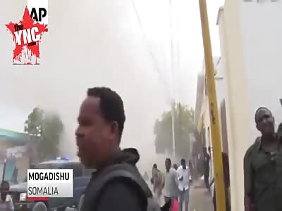 in Somalia Last night, in one of the most deadly terrorist acts anywhere in the world for many years