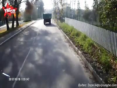 man dies in Ukraine when he gets crushed under a truck