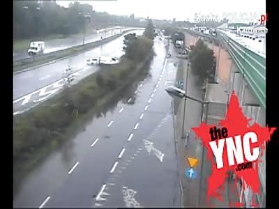 accident in  Poland 68-year-old woman died. 