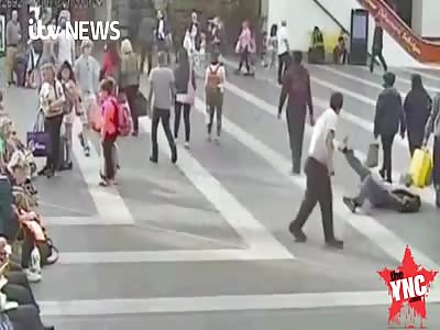 in  Birmingham England  man  assaulted a Elderly complete stranger in a motiveless attack