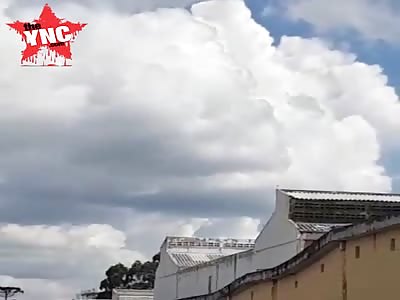 before he was beheaded they take him onto roof 