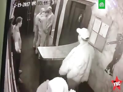 man dies when A visitor of a nightclub in Kuzbass shoots at at guards with a rifle