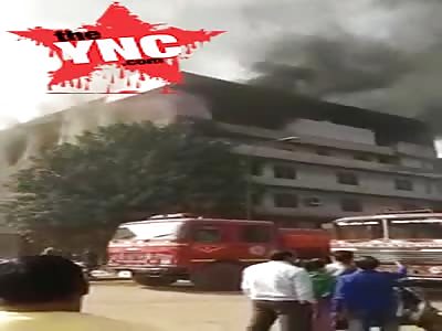 Building Collapse After Factory Fire In Ludhiana