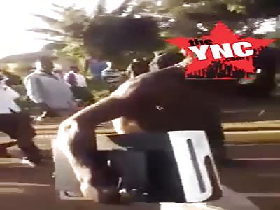 Uganda Man Returns The Woofer He Stole After Bees Attack Him