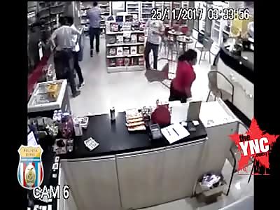 Large fight in  Manaus because man put his hand in the private parts of student