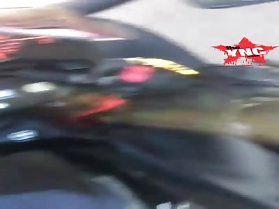 Suzuki  Hayabusa gsx1300r accident while on facebook live in  Ussuriysk