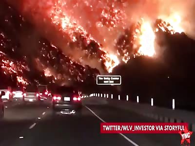 the gates of hell has opened up in Los Angeles