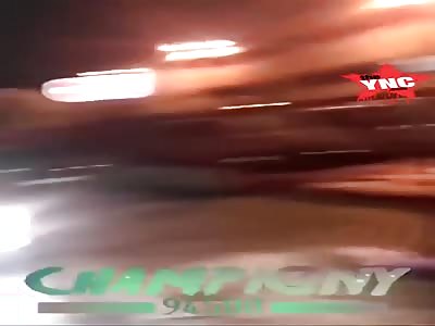 in France  a gang of blacks start a  riot and beat up a police woman on new years eve