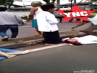 Car accident in sukorejo outside pandaan safari park