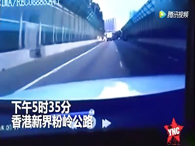 accident in  Hong Kong