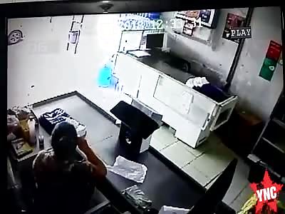 hero gets shot dead by gangsters while trying to stop a robbery  in the orcaline avenue 