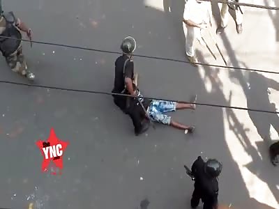 Hindu was beaten in the Hindu and Muslim riot in kankinara bhatpara