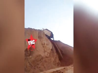 Man Crushed  by His Own  Truck