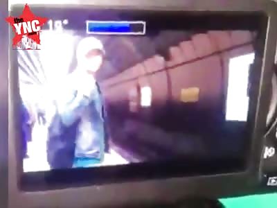 youth named  Baha GÃ¼zeycan jumps in front of a moving train in,Turkey 