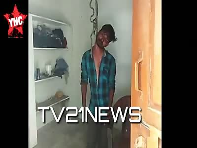    HUSBAND KILLS WIFE AND HANGED HIMSELF