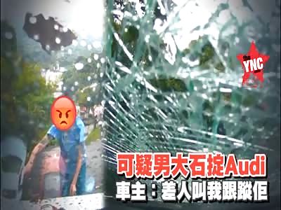 parking dispute turns nasty in Hong kong