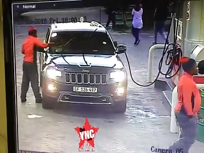 Church pastor wife  fighting for her life after shooting at garage in south Africa  