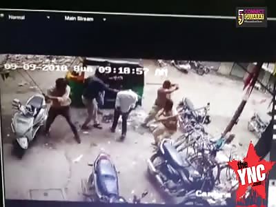 in Surat: youths protesting over  price increase in petrol  , were beaten to death by the police