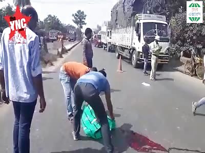 man killed on Delhi Road near Maiti Para of Dana Kuni