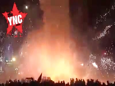 [3 angles] Kong Ming lantern big explosion, heavy casualties! in  Myanmar