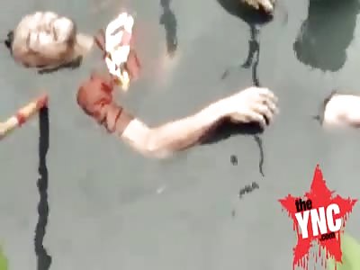 dead Body in Cipinang Muara 3 precisely at the SMA 50 bridge