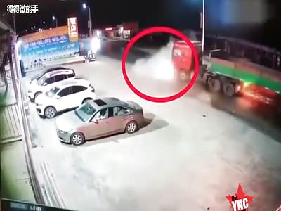 man killed by a truck in Chengping County