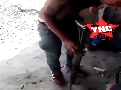 cartel gun battle in Venezuela   El Hampa Vs Faes 