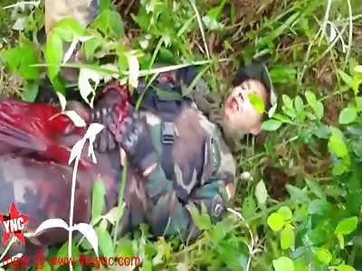 Narcotics traffickers shot  two Umopar troops in an ambush in Bolivia