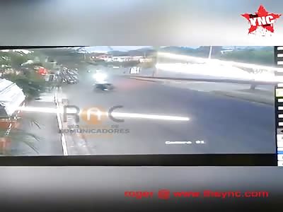 A head-on collision  in Dominican Republic 