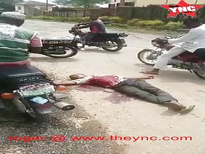 man shot dead As Post-Election Riots in nigeria still continue