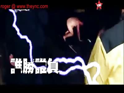 a naked white man in Hong Kong