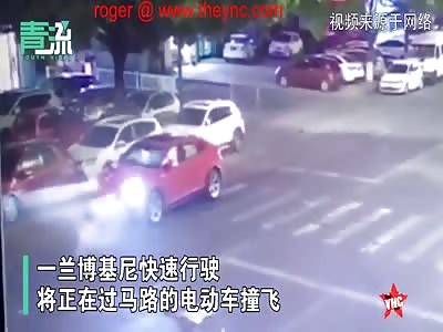 man died on his bike in Changzhou Qinye