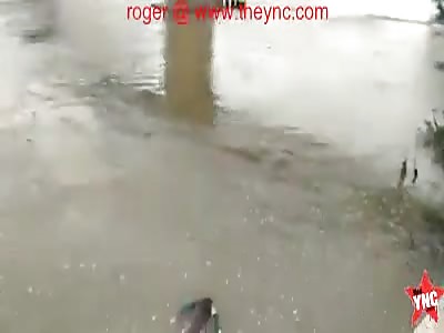 floating dead body in  Gampengrejo